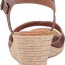 Amazon Essentials Women's Ankle Strap Espadrille Wedge Sandal 8
