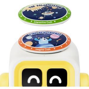 Space & City Explorers Story Cards – Imagine Craft & Interactive Craft 2-Pack, 57 Tales with Custom Names & Solar System Quizzes, Screen-Free Learning Fun for Kids, Bedtime(No Player), 6.7" x 4" x 0.75"