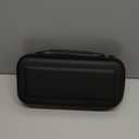 Orzly Carry Case Compatible with Nintendo Switch and New Switch OLED Console - Black Protective Hard Portable Travel Carry Case Shell Pouch with Pockets for Accessories and Games