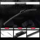 Front Windshield Wiper Blades for BMW 7 Series 740i 740Li 750i 750Li 2016-2022, Quiet and Streak-Free Wipers Assembly All-Season OEM Auto Replacement (2 Pack)