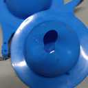 Gerber Toilet Flapper Replacement, 2 Pack 3 inch for Gerber 99-788 with 2 Toilet Handle Chains Lecyco Rubber Water Saving, Easy to Install 2