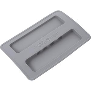Toaster Cover, Grey Toaster Dust Covers, Silicone Toaster Lid, 6.2  10.2 in Bread Machine Cover, Bread Maker Top Cover, Sandwich Machine Part Accessories