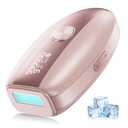 Laser Hair Removal IPL Hair Removal Device for Women & Men,Safe At-Home 5 Ice-Cooling,Painless & Long-Lasting Results,86% Less Hair In 3 Weeks for Full Body & Face,Manual & Auto Mode (Pink)