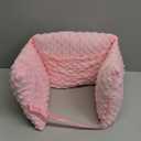 Zomaple Mastectomy Pillow - Post Surgery Pillow, Mastectomy Recovery Must Haves, Breast for After Heart Surgery, Reduction & Augmentation Patients Sleeping, Recovery Seatbelt Protection-Surgery Gift (Pink Gold Dotted)
