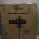 Disc Golf Basket - Portable Disc Golf Target with Heavy Duty 24-Chains Come with 6pcs Disc Golf Discs and Carry Bag, Ground Stake -Suitable for Players of All Levels - Multi Color Available