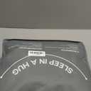 Mr. Sandman Weighted Blanket for Adults, Heavy Blanket for Woman, Man Sleeping/Calm, Soft and Cozy Weighted Throw Blankets, Machine Washable, 48 x 72in, 15 lbs, White