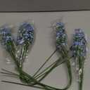 Babys Breath Artificial Flowers,12 Pcs Gypsophila Real Touch Flowers for Wedding Party Home Garden Decoration Blue