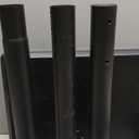 Rfiver Swivel Floor TV Stand with Mount for 32-60 Inch TVs up to 88lbs, Height Adjustable TV Mount with Wood Base & Shelf, Space-Saving Design Tall TV Stands for Living Room, Bedroom, Corner