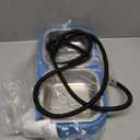 Heated Cat Bowl for Outdoor Cats in Winter, 56 OZ Heated Water Food Bowl with Raised Brackets to Protect Pet's Neck, Outdoor Heated Pet Bowl with 2 Stainless Steel Bowl, No Frozen Water or Food (Gray)