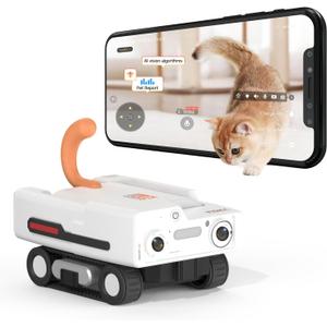 A3 AI Pet Companion Robot Pet Robot Camera Automatic Pet Tracking | Plastic | Pet, Child, Security, Elderly | Auto obstacle avoidance, Auto Recharge | 2K