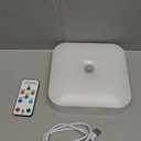 Motion Sensor Rechargeable Ceiling Light Indoor with Remote, Wireless Battery Operated Rechargeable Sensor Light for Closet, Garage, Hallway, 3000K-6000K Battery Powered Shower Lights (Multicolor)