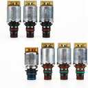 7PCS AL3P7G276AF 6R80 Transmission Solenoid Set Compatible With FOR-D F150 MUSTANG 2009-2017