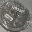 Microwave Splatter Cover Vented for Food, Splatter Guard & Colander Kitchen Gadget for Fruit Vegetables Microwave Plate Cover with Hook Hole,Dishwasher-Safe,BPA-Free Silicone & Plastic (1 Pack)