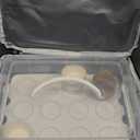 Cupcake Carrier, Cupcake Holder With Lid And Handles, 2-Layer Cupcakes Containers, 24 count Reusable Cupcake Box, Cupcake transport container With Portable Insulated Bag and 200Pcs Cupcake Liners