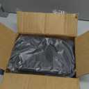 Siding Mounting Kit, Siding Mount Block, Outdoor Light Mounting Block with Built-in Electrical Box, Light Mount Plate for 4 inch and 1/2 inch Lap Double, Black, 2 Pack