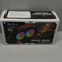 Thermalright Grand Vision 240 ARGB White CPU Water Cooler with Double PWM Fans with 2150RPM,IPS LCD Screen with 480x480 Resolution,Liquid CPU Cooler for AM4/AM5; LGA1700/1851,3.4-inch LCD Display