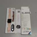 Smart Watch for Women Men Fitness: 1.85" Smart Watch with 30 Days+ Battery Life Make/Recive Call Heart Rate SpO2 Sleep Monitor 120+ Sport IP68 Waterproof Fitness Tracker Watch for iPhone Android (Rose)