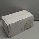 Topsky Coffee Sugar Tea Crystal Canister Set of 4, Sparkly Crystal Crushed Diamonds Home Decor, Silver Kitchen Coffee Jar Storage Set with Label & Lid, Storage Container Set for Countertop, Dining Room