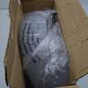 COOSEYA Potty Training Toilet with Step Stool Ladder, Toddler Kids Potty Training Seat for Boys Girls, Foldable Anti-Slip Toilet Toddler Seat Splash Guard Soft Cushion Safety Handles (Grey) (Gray)