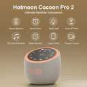 Hotmoon Sound Machine 388 Soothing Sounds White Noise Machine for Babies & Adults, Smart Night Light, Sleeping Timer App Control, Brown Noise Pink Noise Block Out Office Yoga, Plug-in