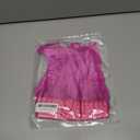 Daieeparty Hot Pink Rooster Fringe Trim 2.15Yard 8-10inch for Feather Shawl Cape,DIY Sewing Craft Clothing Wedding Decoration