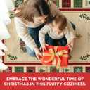 Artoid Mode Beige Xmas Tree Merry Christmas Door Mat, Winter Home Decor Low-Profile Non-Slip Washable Throw Rug for Kitchen Entryway Front Door Bedroom Bathroom 2x3 Feet