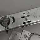 MaxxGeek Storefront Mortice Hook Door Lock, Commercial Door Locks Mortise Cylinder, Storefront Door Mortise Lock Hook Deadbolt(1-1/8" Backset)