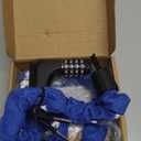 NDakter Bike Locks, 4.28 Ft Bike Chain Lock with 2 Ways to Unlock, 4 Digit Combination Heavy Duty Anti-Theft Bicycle Lock with 2 Keys, High Security Scooter Lock for Ebike, Electric, Motorcycle, Door(Blue)