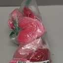 Frienda Large Valentine Glitter Heart Felt Banner 3D Heart Garland Valentines Decorative Romantic Hanging Garland for Wedding Anniversary Birthday Party Sweetheart Home Decor