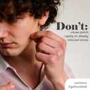 3Pack BIOPURE Hydrocolloid Acne Patches - 24 Count Acne Patches for Acne - Pimple Patches and Hydrocolloid Patch for Face. (Clear - 12 8mm + 12 12mm Patches)