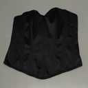 Mesh Top for Women Long Sleeve Mock Neck Mesh Shirt Sheer Top Solid Floral Tee Shirts S-XXL (Medium, Black Floral Pattern 2)