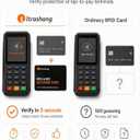 2 x Safe RFID Blocking Card: 24/7 Credit Card Protection for Travel in Crowds