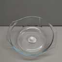 ACEPRUT New Upgrade Glass Microwave Splatter Cover for Food with Ceramic Handle & Screw, 100% Food Grade, Plasticfree, BPA Free, Dishwasher Safe