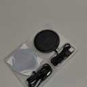 Wireless Charger, 15W Max Fast Wireless Charging Pad 2-Pack Compatible with iPhone 17/17 Air/17 Pro/17 Pro Max/16/15/14/13/12/Samsung S24/S24Ultra/S23Ultra/S22/S21,AirPods Pro2 (Black)