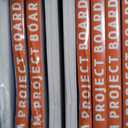 Flipside Products 36 x 48 Fade-Line White Foam Trifold Poster Board, 1/2" Subtle Grid Lines for Alignment & Visual Layouts, Arts, and Crafts, Pack of 10