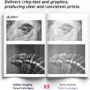 Arthur Imaging WITH CHIP Compatible Toner Cartridge Replacement for Brother TN760 TN 760 TN730 to use with HL-L2350DW HL-L2395DW HL-L2390DW HL-L2370DW MFC-L2750DW MFC-L2710DW DCP-L2550DW (Black 1Pack)