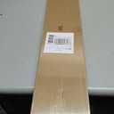 No Drill L-Shaped Vinyl Cordless Mini Blinds,White,29.5" Wx 64" H