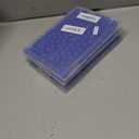 3 x LAIDANLA 120pc 15mm Deep Blue Silicone Beads for Keychain, Bracelet & Necklace Making