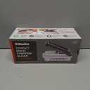 Mueller Vegetable Chopper Mandoline Slicer, Food Veggie Chopper, Cheese Grater, Onion Vegetable Cutter with Container, Dicer, Kitchen Gadgets & Essentials, White Sand/Grey (6 blade)