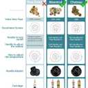 Replacement Trim Kit for Moen Chateau Shower Faucet (Valve & Cartridge Not Included), Pull-On Push-Off Knob Handle Design, Brushed Nickel