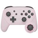 eXtremeRate Cherry Blossoms Pink Octagonal Gated Sticks Faceplate Backplate Handles Cover, DIY Replacement Hand Grip Housing Shell for Nintendo Switch Pro Controller - Controller NOT Included