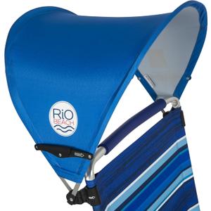 Rio Brands MyCanopy Chair Personal Clip-On Sun Shade, Blue, 20.5 x 22 x 18 inches