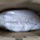 Purple TwinCloud Pillow, King Size, Plush Down-Alternative Neck Pillow