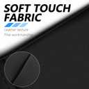 carleef 2PCS Upgrade Headrest Covers for Cars with Storage Pocket,Anti-Stain Leather Car Headrest Cover as Back Seat Organizer for Protection & Decoration,All Season Head Rest Cover for Car