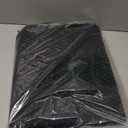 Cat Litter Mat-30"X24" Large Litter BoxTrapping Mat for Kitty EVA Honeycomb Double Layer Design, Urine & Waterproof with Handle Design Easier to Clean, Washable, Black