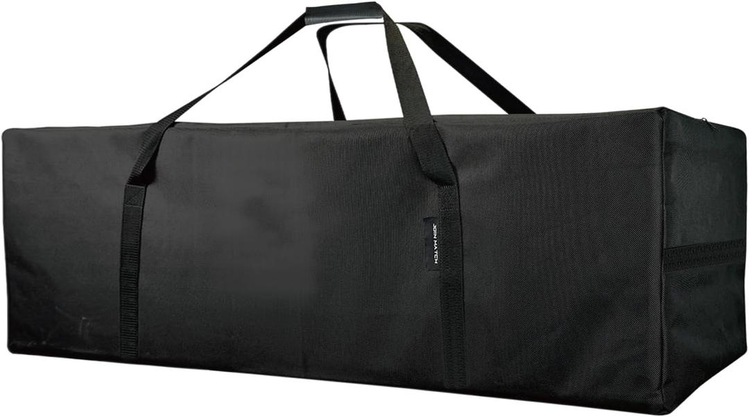 Large Travel Duffel Bag, 36 inch Sport Storage Large Zippered Bag, Sturdy & Water Resistant Made of Durable 600D Oxford Fabric for Camping & Hiking