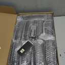 Homemory Decorative Flameless Candles, Battery Operated Candles with Remote & Timer, Flickering Led Pillar Candles, Plexiglass, Grey, Pack of 9, D2.2 xH 5" 6" 7" (Gray)