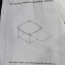 Washer and Dryer Pedestal with Pullout-Shelf - 28" W, 10" H, Black Steel Universal Fit with Major Brands | Laundry Pedestal with Drain Pan & Hose | Washer Stand for Back Pain Relief, 800 lbs Capacity