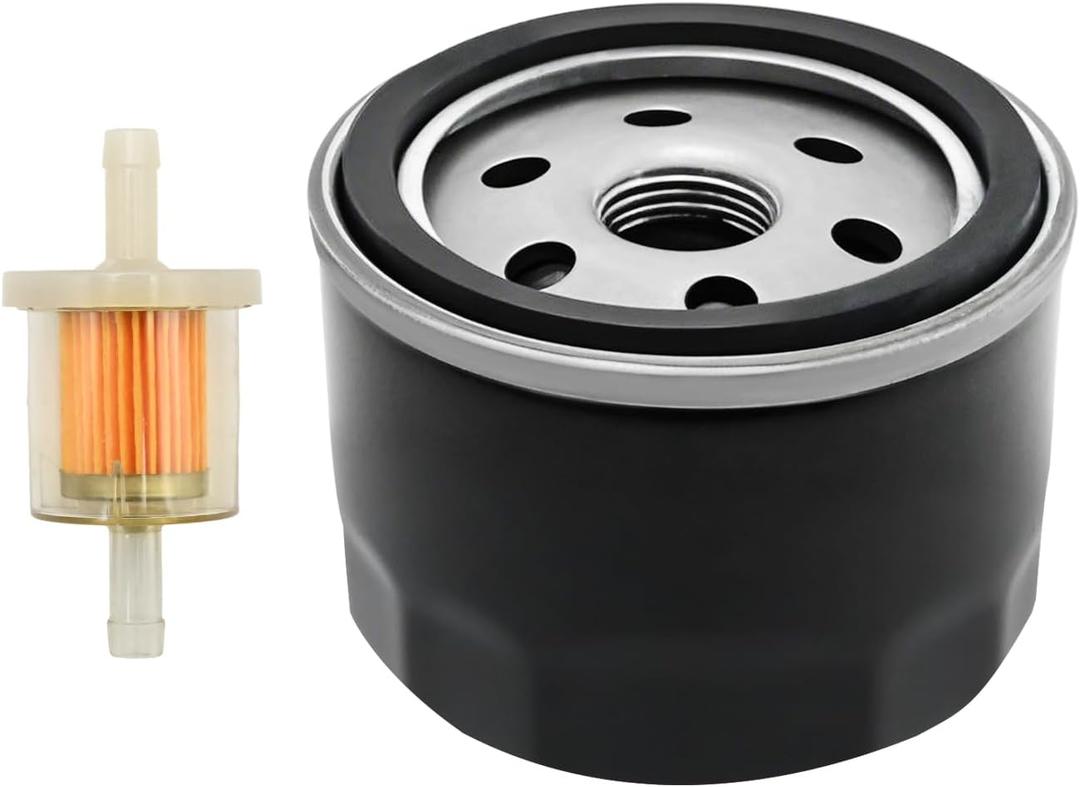 Oil Filter Replacement Kit for John Deere D100 D105 D110 D120 D125 D130 D140 D150 D155 D160 Lawn Tractor AM125424 AM119567 LG492932S