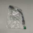 1ft Black Extension Cord Waterproof, UL Listed, 12/3 SJTW Heavy Duty 3 Prong, 12 Gauge 15A Power Cord Ideal for Lights, Appliances, and Lawn